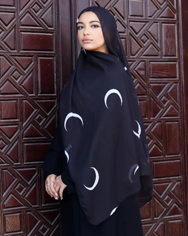Hijab Leopard Print Watercolor Soft Muslim Hijabs Headscarf Warm