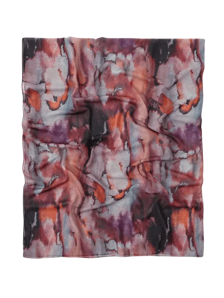 Hijab Leopard Print Watercolor Soft Muslim Hijabs  Headscarf Warm
