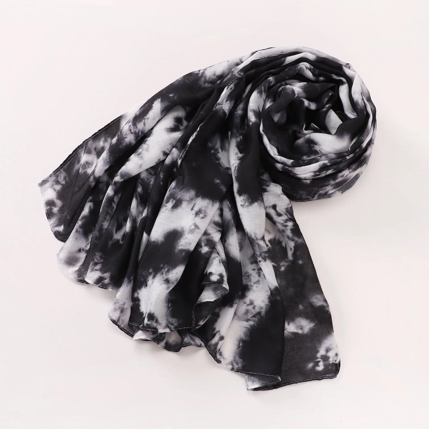 Hijab Leopard Print Watercolor Soft Muslim Hijabs  Headscarf Warm