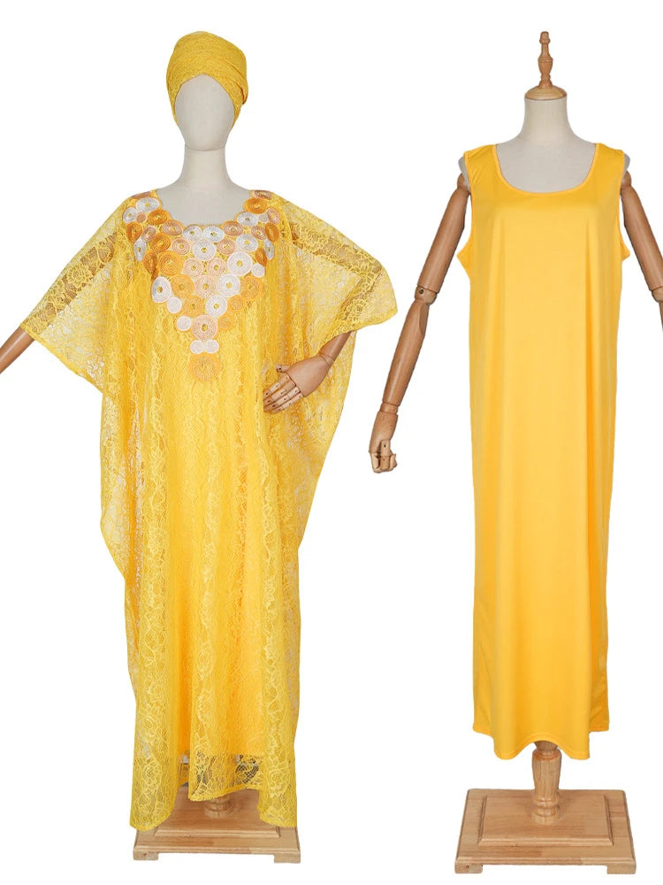 Dubai Turkey White Abayas Islamic Clothing  Wedding Party Evening Gown 2 PCS Set Dress Kaftans